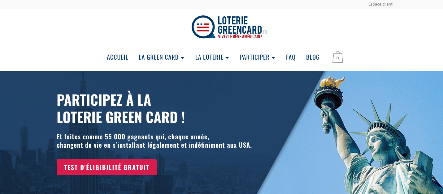 Loterie Greencard : business